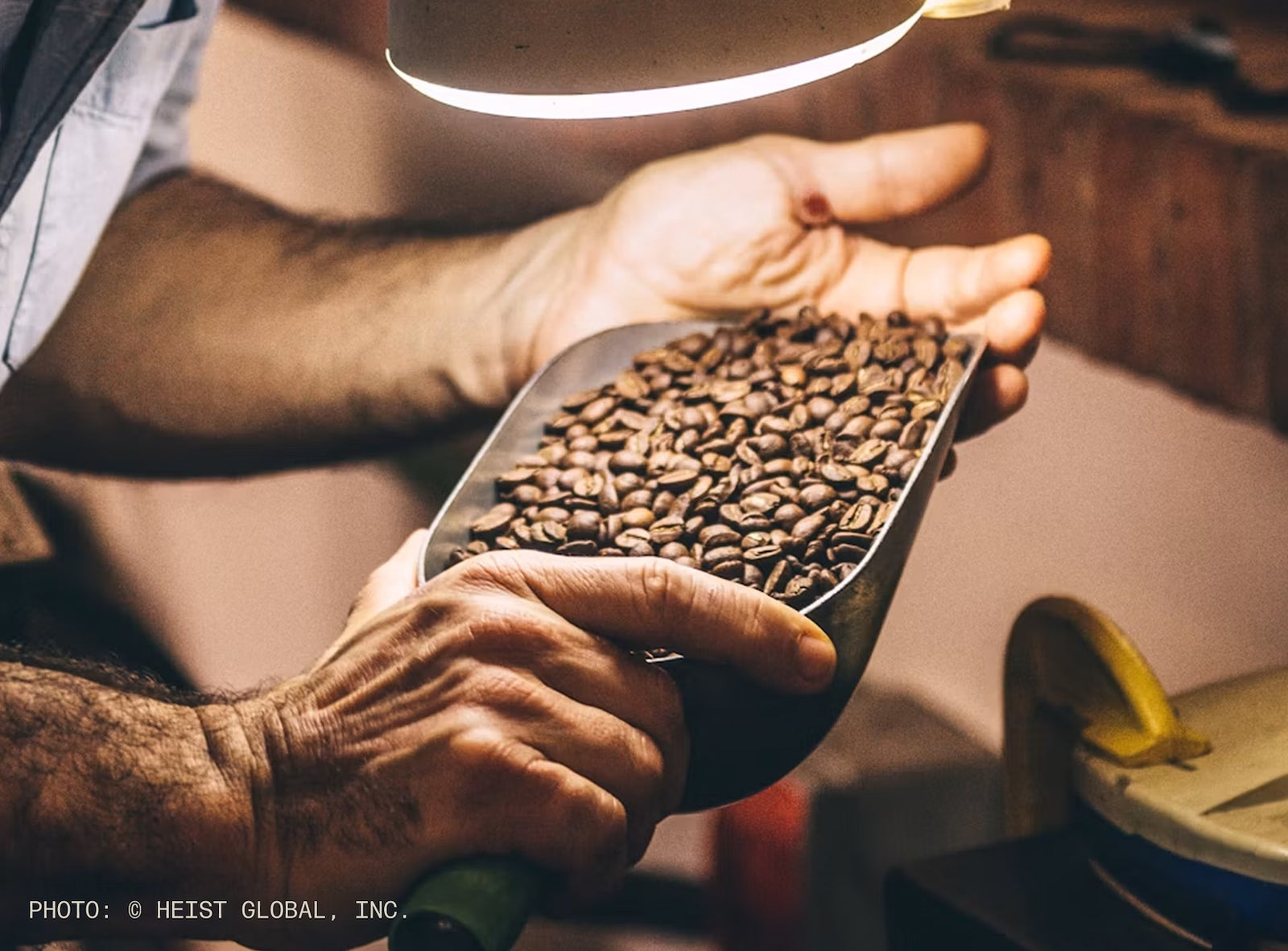 Founders sharing coffee