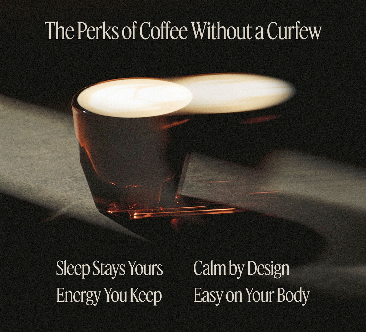 Coffee Without a Curfew.
